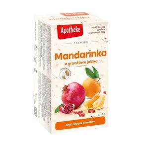 Apotheke Premier Mandarinka a granátové jablko 20x2g